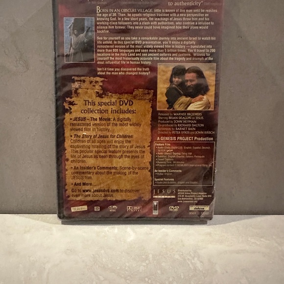 Jesus: The Movie & The Story of Jesus for Children (DVD, Special Edition) NEW - Picture 2 of 3